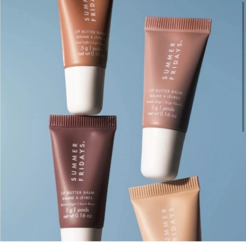 SUMMER FRIDAYS The Neutrals Mini Lip Butter Balm Limited Edition Gift Se… - Picture 2 of 4